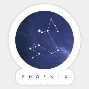 Phoenix Constellation Sticker